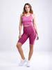 High-Waisted Scrunch Yoga Shorts with Hip Pockets - Sparta Fitness