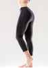 L'espace Low-Waisted Capri Leggings with Mesh Panels and Reflective - Sparta Fitness