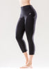 Jolie High-Waisted Capri Leggings with Hip Pockets - Sparta Fitness