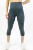 Seajoy Athletic High-Waisted Capri Leggings with Hip Pockets - Sparta Fitness