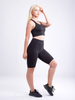 High-Waisted Scrunch Yoga Shorts with Hip Pockets - Sparta Fitness