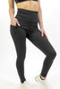 Seajoy Athletic High-Waisted Capri Leggings with Hip Pockets - Sparta Fitness