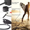 Straight Surfboard Leash with Waterproof Pouch - Sparta Fitness