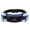 Running Hydration Belt Waist Bag with Water-Resistant Pockets and 2 - Sparta Fitness