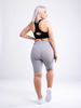 High-Waisted Scrunch Yoga Shorts with Hip Pockets - Sparta Fitness