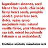 Combo Box Almond Macadamia & Peanut Butter Mini Seed + Nut Bar : 24 - Sparta Fitness