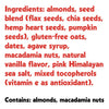 Almond Macadamia Seed + Nut Bar : 16 count - Sparta Fitness