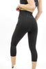 Seajoy Athletic High-Waisted Capri Leggings with Hip Pockets - Sparta Fitness