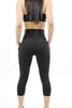 Seajoy Athletic High-Waisted Capri Leggings with Hip Pockets - Sparta Fitness