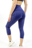 Seajoy Athletic High-Waisted Capri Leggings with Hip Pockets - Sparta Fitness