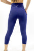 Seajoy Athletic High-Waisted Capri Leggings with Hip Pockets - Sparta Fitness