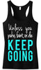 KEEP GOING Workout Tank Top - Sparta Fitness