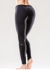 Athletique Low-Waisted Ribbed Leggings with Hidden Pocket and Mesh - Sparta Fitness