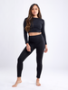 High-Waisted Classic Gym Leggings with Side Pockets - Sparta Fitness