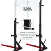 Adjustable Barbell Rack Multi-Function Dipping Station Squat Stand - Sparta Fitness