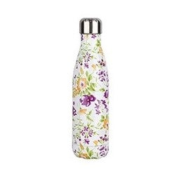 Bouteille isotherme en inox (500ml), motifs fleurs - Sparta Fitness