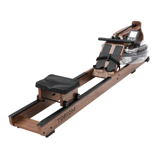 Topiom Rowing Machine for Home Use | Solid Wood | TM3 Monitor - Sparta Fitness