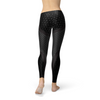 Womens Carbon Fiber Sports Leggings - Sparta Fitness