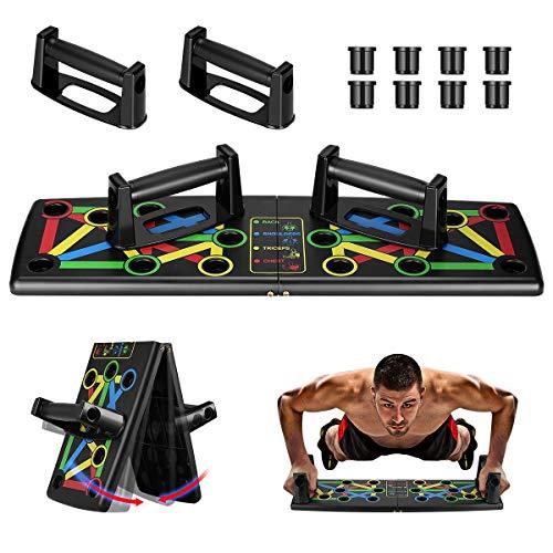 9 in 1 Push Up Rack Board System Fitness Workout Train Gym Exercise - Sparta Fitness