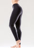 Athletique Low-Waisted Ribbed Leggings with Hidden Pocket and Mesh - Sparta Fitness