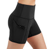 Jolie High-Waisted Athletic Shorts with Hip Pockets - Sparta Fitness