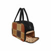 Uniquely You Travel Carry-On Bag / Brown and Beige Checkered Style - Sparta Fitness