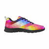 Uniquely You Womens Sneakers, Rainbow Geometric Print Running Shoes - Sparta Fitness